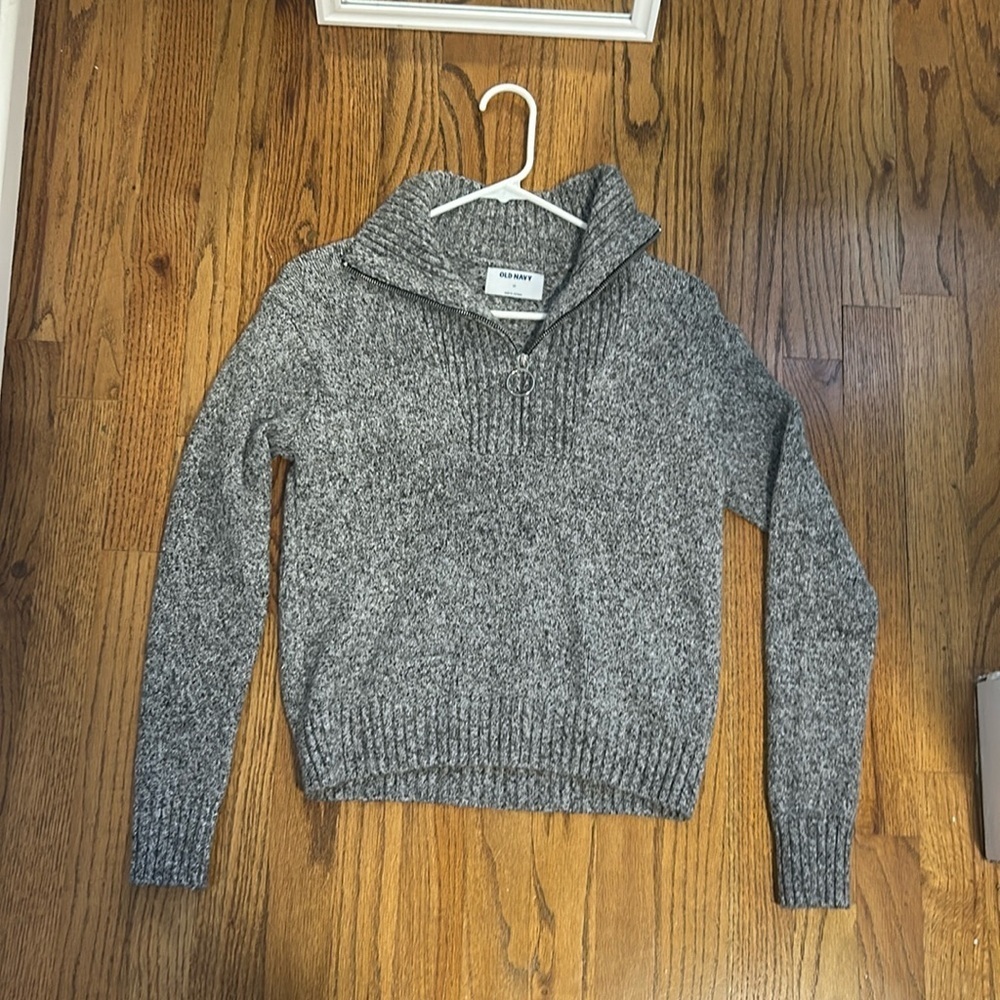 Old Navy Knit Quarter Zip Sweater